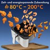 Gruzdintuvė Profi Cook ProfiCook PC-FR 1269 H fryer Single 8 L Stand-alone 1800 W Hot air fryer Juodas, Nerūdijantis plienas