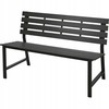 ProGarden Juodas METAL GARDEN BENCH 115X55X85CM