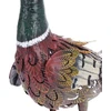 ProGarden Dekofigur Gartenfigur Gartenskulptur Gartendekoration Fasan 64x20x40 cm