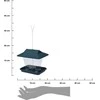 Mondex ProGarden Paukščių lesyklėlė 17,5 cm, plastikinė, tamsiai žalia