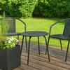 ProGarden Steel Apvalus plieno terasos stalas RONDO, Ø 50 cm