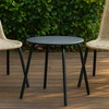 ProGarden Steel Apvalus plieno terasos stalas RONDO, Ø 50 cm