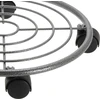 ProGarden Metalinis puodų stovas su ratukais, 35 cm