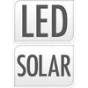 ProGarden Solarna lampa ścienna, 23 x 16 x 5 cm