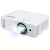 ACER projektorius S1287n, trumpo nuotolio, 1024x768, 4000 ANSI, VGA, HDMI, RJ45, REPRO, 5000 val., LAN, baltas