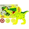 Lean Toys Dinozaurų projektorius su markeriais ir trafaretais