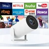 Projektorius Heelly Projektorius RZUTNIK ANDROID TV WIFI FULL HD PRZENOŚNY SMART Garsiakalbis SUKAMASIS