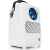 Vivibright Spacetronik Mobilny Projektorius M1 LED Full HD Krepšys Ekran BT PR