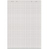 LANDRE apverčiamų lentų bloknotas, 65x98 cm, 20 lapų, 80 g/m², langeliais