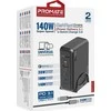 „Promate GaNPort-140W GaNFast™“ įkrovimo stotelė 140 W / USB-C PD 3.1 / QC3.0