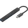 PROMATE LiteHub-4 USB-C šakotuvas, 3x USB 2.0 / 1x USB 3.0
