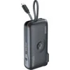 „Promate PowerPack-10i“ įkroviklis-išorinė baterija 22 W / 10000 mAh / USB-C / QC3.0 / iWatch 2,5 W / 220 V ES/JAV/JK
