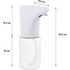 Promedix automatic dispenser, dispenser container for liquid soaps, disinfectant liquids, 300ml, 4xAA, baltas, PR-540 W