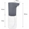 Promedix automatic dispenser, dispenser container for liquid soaps, disinfectant liquids, 300ml, 4xAA, pilkas, PR-540 GR