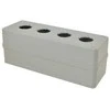 Promet Kontrolinė dėžutė K4 4 skylės fi 30mm pilkos (W0- CASET K4)