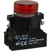 Promet Signalinė lemputė 22mm raudona 24 - 230V AC / DC (W0-LDU1-L22D C)
