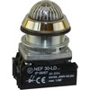 Promet Signalinė lemputė 30mm 24 - 230V AC / DC IP56 raudonai žalia (W0-LDU1-NED30LDS CZ)