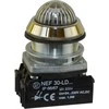 Promet Signalinė lempa 30mm, balta 24 - 230V AC / DC (W0-LDU1-NEF30LDS B)