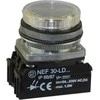 Promet Signalinė lempa 30mm, balta 24 - 230V AC / DC (W0-LDU1-NF30LD B)