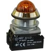 Promet Signalinė lemputė 30mm geltona 24 - 230V AC / DC (W0-LDU1-NEF30LDS G)
