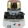 Promet NEF22 metalinė plokščia raudona lempa W0-LD-NEF22MLD C