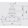Promet Miniatiūrinė MP0-2 teleskopinė jungtis 1P 1Z 10A 400V IP40 - W0-59-182082
