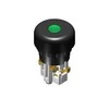 Promet Valdymo mygtukas 38mm žalias su grįžimu - W0-N1-1UP Z