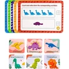 Pronice Rinkinys EDUKACYJNY NAUKA LICZENIA Figūrėlės DINOZAURY KARTY Žaidimas ZRĘCZNOŚCIOWA