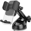 PROOVE Automobilinis telefono laikiklis Crystal Clamp Plus Suction Type Car Mount (Proove)
