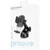 PROOVE Automobilinis telefono laikiklis Crystal Clamp Plus Suction Type Car Mount (Proove)