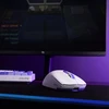 Pelė PROOVE Gaming Rate Special Edition balta-violetinė