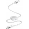 Įkroviklis PROOVE Kabelis Usb-c Na Lightning 27w + Įkroviklis Qi Na Smartofon Išmanusis laikrodis / Ccmt27004101