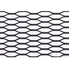 ProRacing Siatka ALU medaus šukos, juodos, 120x20cm, 21x6mm