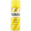 Proraso Geltona Shaving Putos maitininantis & Regenerating Maitinančios atstatomosios skutimosi putos, 400 ml