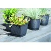 Prosperplast Dekoratyvinis gėlių vazonas Ratolla Round D25cm/H21.9cm tamsiai rudas