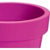 Prosperplast Dekoratyvinis gėlių vazonas Lofly D13.4cm/H12cm baltas