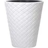 Sodo vazonas ⌀30 cm Matuba baltas PROSPERPLAST