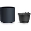 Apvalus vazonas Prosperplast Heos R Slim DBHER470-S433