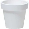 Prosperplast Dekoratyvinis gėlių vazonas Lofly D19.cm/H18.1cm baltas