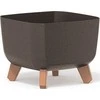 Prosperplast Gracia kvadratinis vazonas eco mediena 24x24 cm