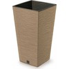 Prosperplast Vazonas FURU SQUARE ECO WOOD - NATURO FSC MIX