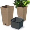 Prosperplast Vazonas FURU SQUARE ECO WOOD - NATURO FSC MIX