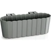 Vazonas BOARDEE lovelis pakabinamas 4,9 L 212x383x130 mm pilka sp. Prosperplast