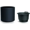 Prosperplast HEOS puodas – antracitas (DBHER400-S433)