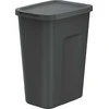 Prosperplast Juodas šiukšlių dėžė COMPACTA Q PLUS 35 L