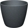 Prosperplast LAMIA APVALUS ECO* MEDINIS VAZONAS - ANTRACITO SPALVOS 12,8 L