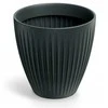 Prosperplast Vazonas LATIA ROUND MIDL - Antracitas