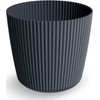 Prosperplast Milly Round gėlių vazonas - antracitinis DMI300-S433 sk. 292 mm