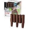 Prosperplast IPAL5 Plastikiniai sodo vejos apvadai, spalva: terracotta, 2,7 m