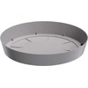 Prosperplast Plastikinė lėkštelė LOFLY, tamsiai pilkos sp., 19 cm